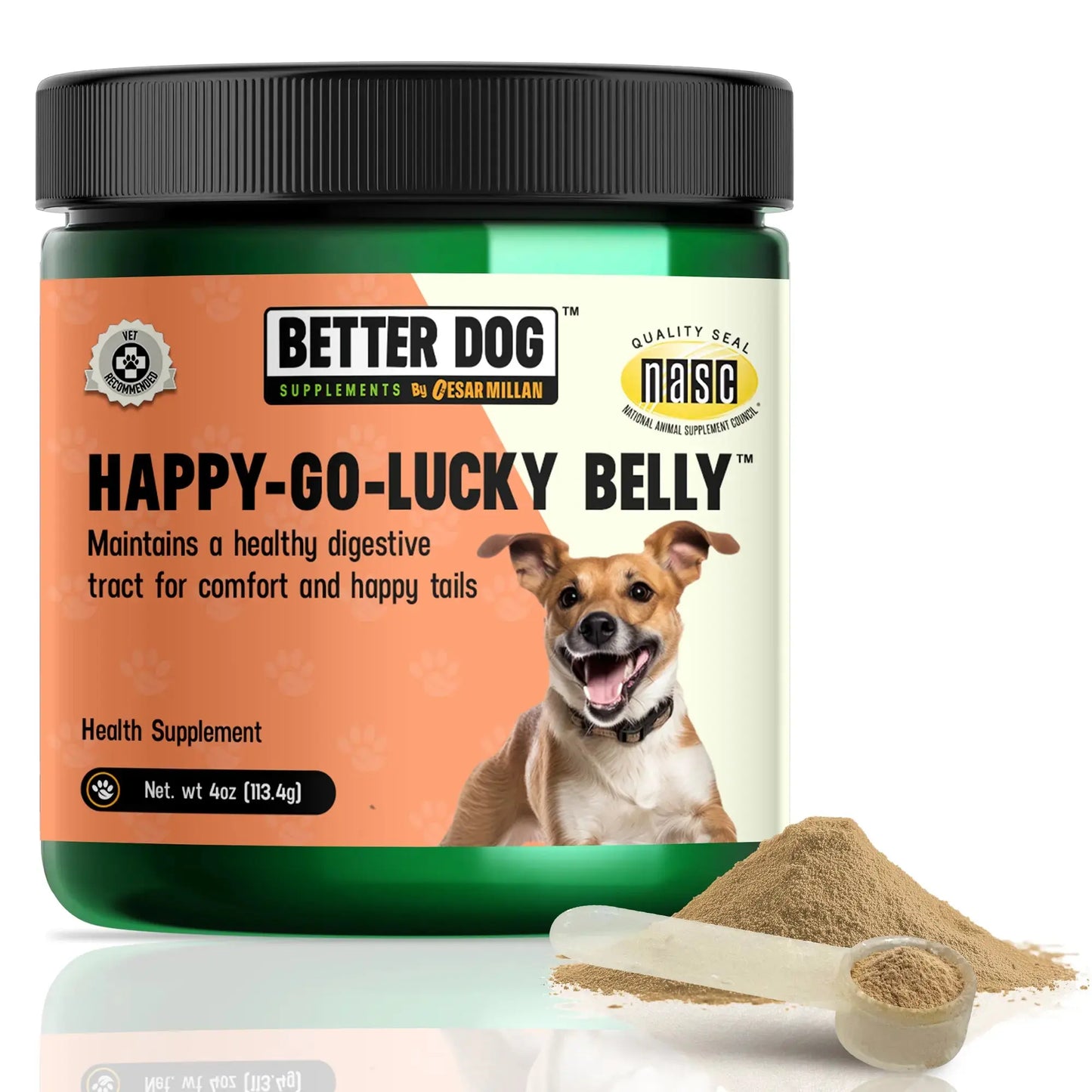 Happy-Go-Lucky Belly: Complete Digestive & Gut Wellness for Your Dog by Cesar Millan