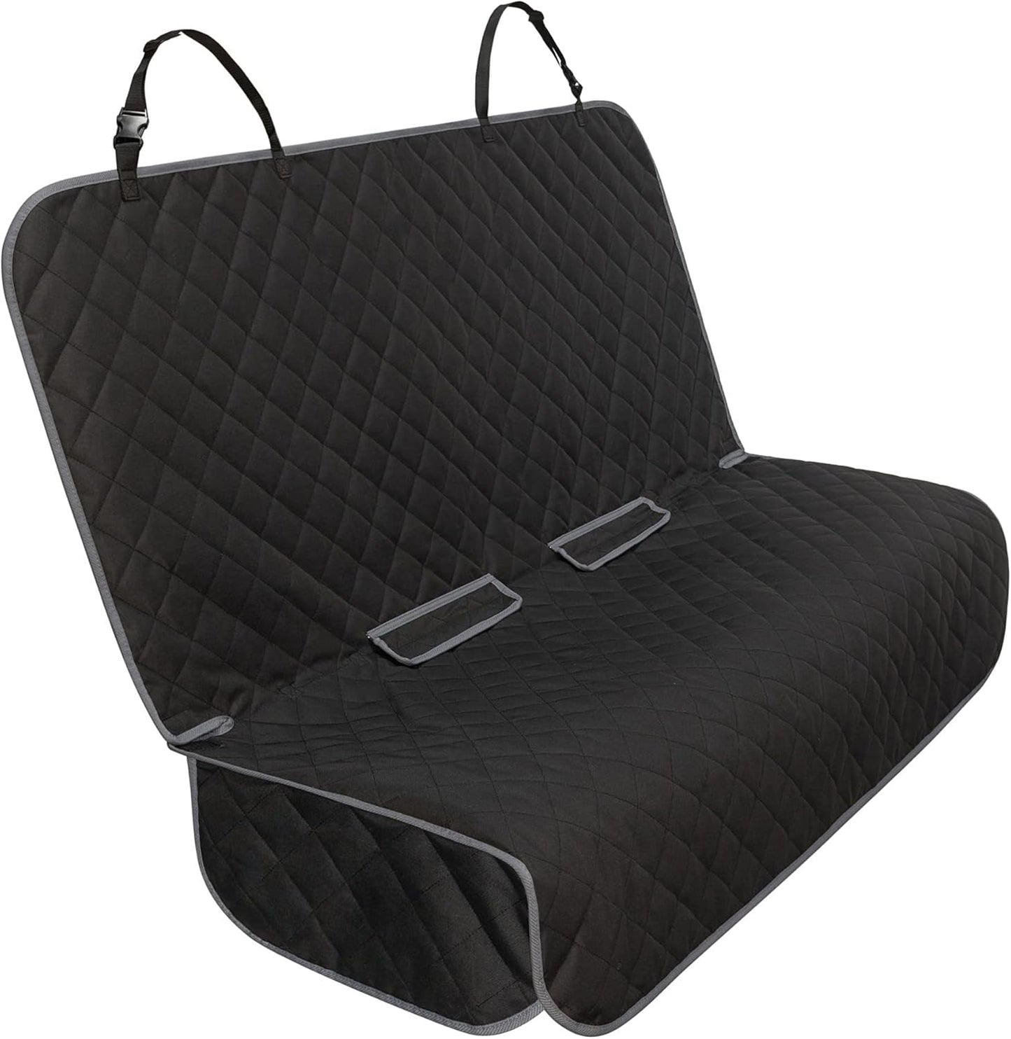 Waterproof Dog Car Seat Cover ๐๐พ Nonslip Back Seat Protector w/ Side Flaps โ Universal