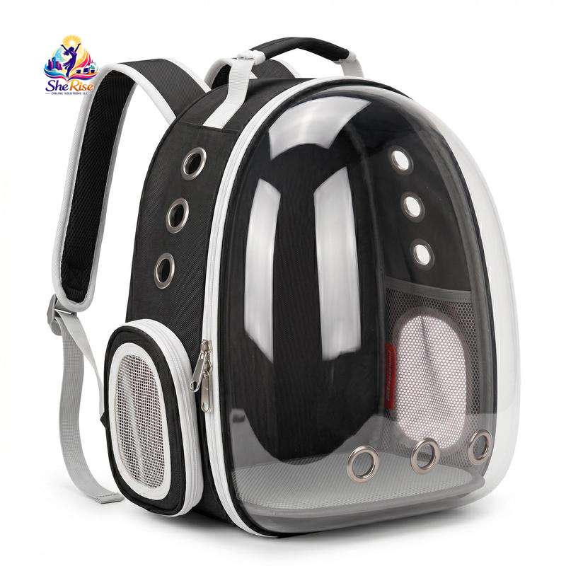 Upgrade your pet travel game with our chic Transparent Plaid Bubble Backpack! Perfect for hiking & adventures, it's airline-approved and designed for comfort & safety! š¾āØ #PetTravel #CatBackpack #AdventureAwaits