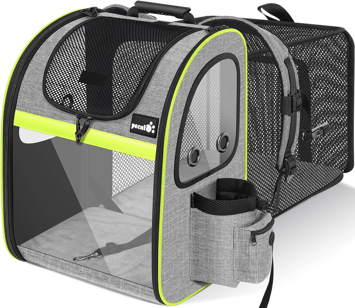 Expandable Pet Carrier Backpack 🐾✨ Ventilated, Comfy, Airline‑Friendly Travel Pack