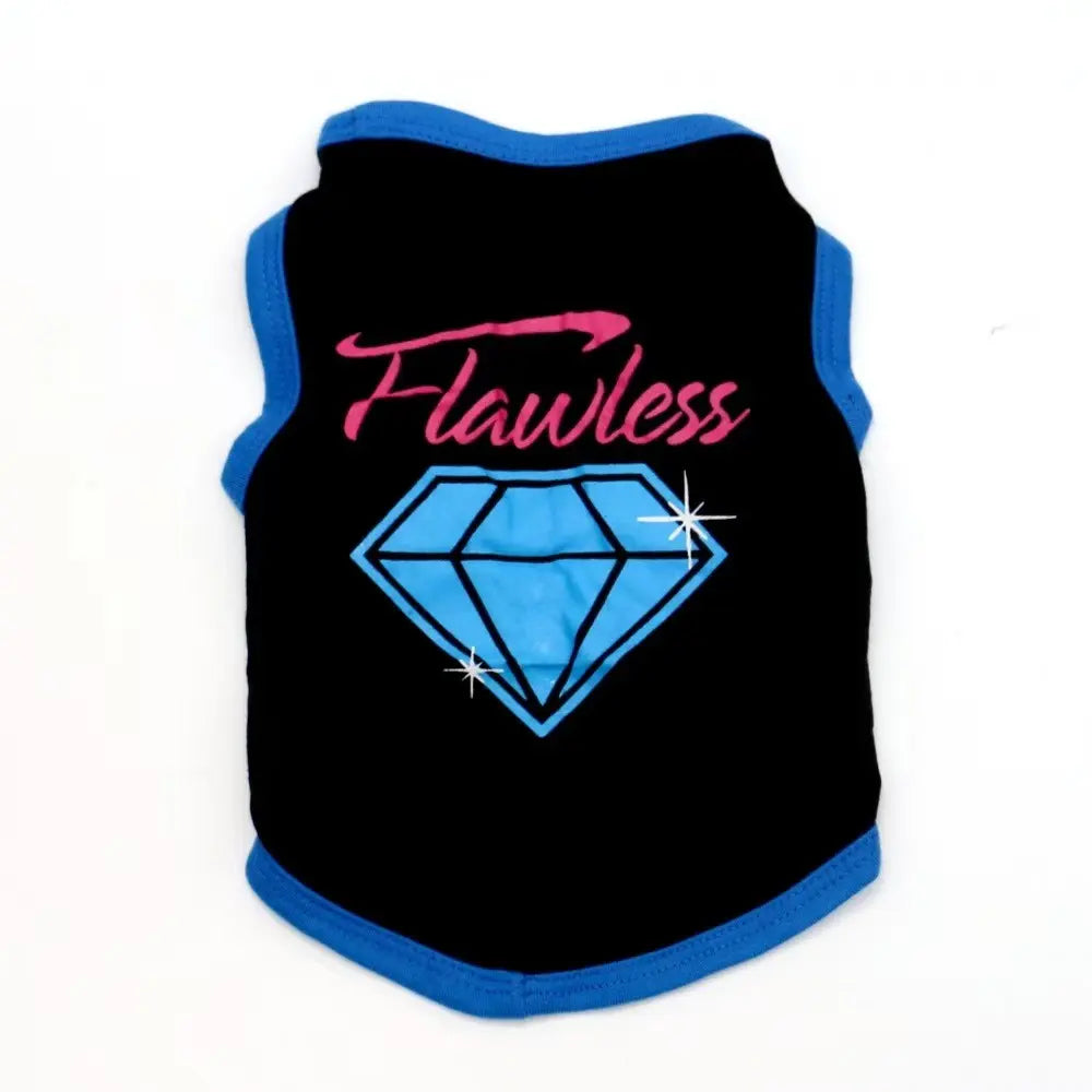 Adorable 3-Pack Trendy Dog and Cat Vest Shirts - Stylish Elastic Clothing for Small & Medium Pets, Perfect for Spring, Summer, and Festivals!