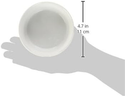 Ceramic Non‑Skid Pet Bowls 🍽️🐾 Set of 2 Lattice Design for Cats & Dogs – 4.25"