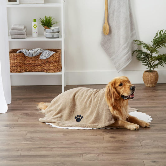 Bone Dry Microfiber Pet Towel 🐾🛁 Ultra‑Absorbent 41x23.5" Dog & Cat Drying Towel