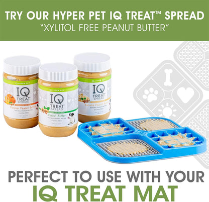 IQ Treat Lick Mat for Dogs & Cats - Slow Feeder & Enrichment Toy Made in the USA!