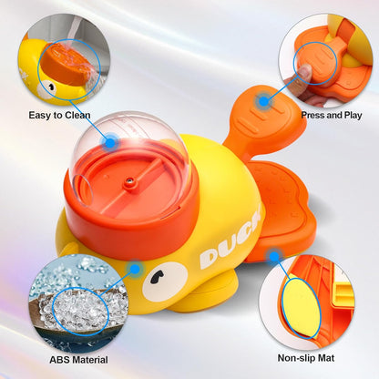 🦆🐾 Interactive Duck‑Shaped Treat Dispenser & Slow Feeder — Puzzle Toy for Dogs & Cats