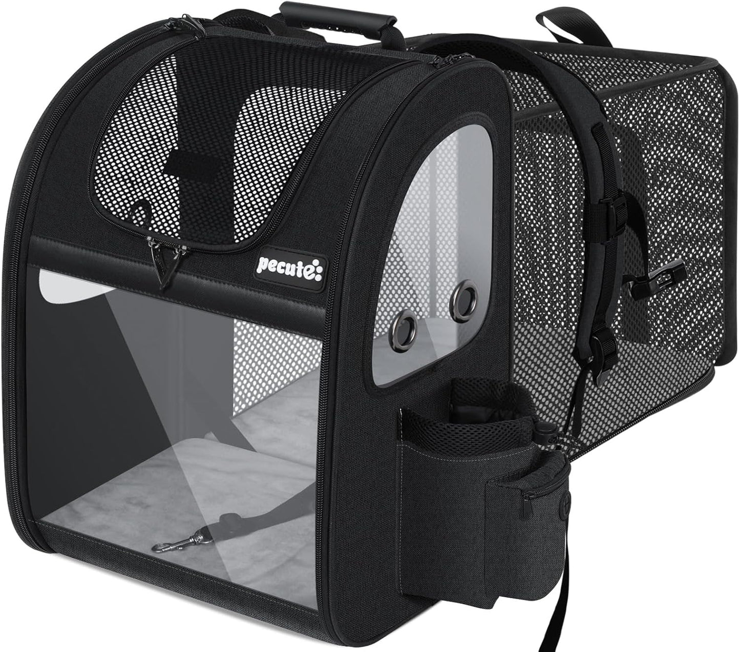 Expandable Pet Carrier Backpack 🐾✨ Ventilated, Comfy, Airline‑Friendly Travel Pack