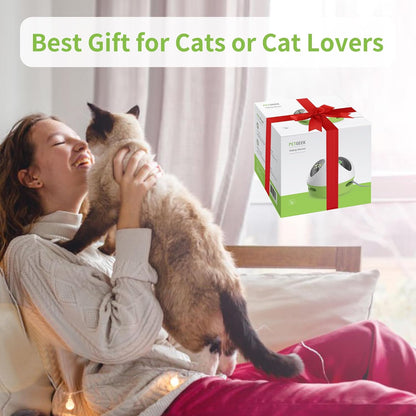 🐭⚡ Hidey Mouse Electronic Cat Toy — Motion Teasing, Squeaky Mouse, Catnip‑Filled Fun (Green)