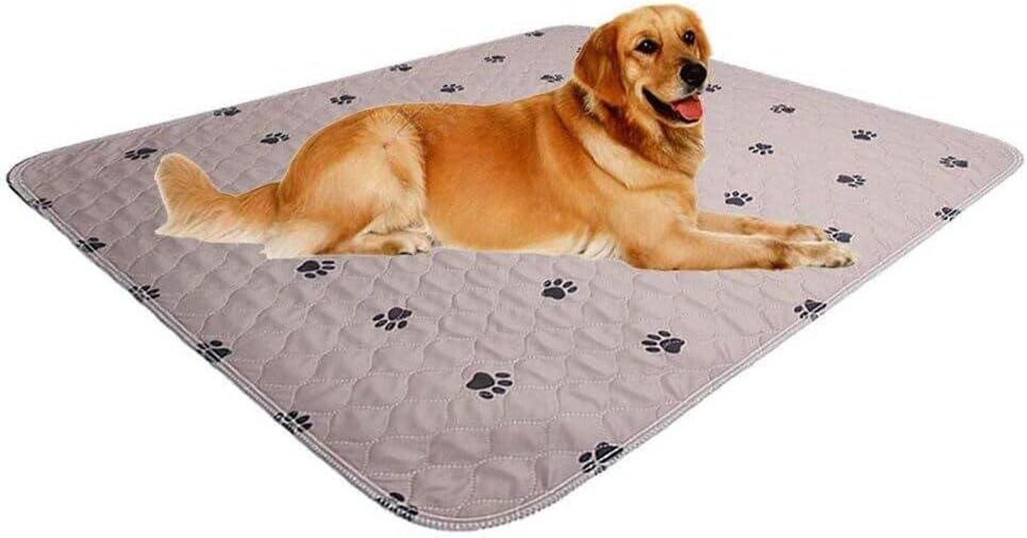 Washable Dog Pee Pads 🐾💧 Waterproof, Non‑Slip, Reusable 4‑Layer Mat (2‑Pack)