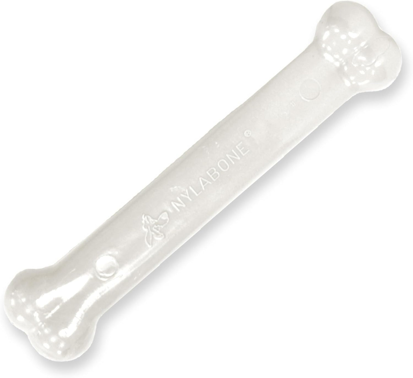 Nylabone Power Chew Bones 🦴🔥 Tough Nylon Twin Pack – Bacon & Chicken, Medium Dogs