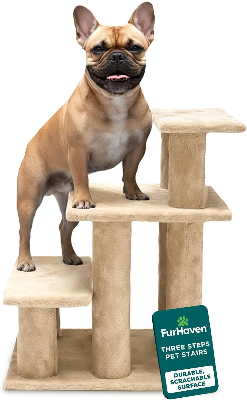  Steady Paws Multi‑Step Pet Stairs 🐾✨ Soft, Stable, Convertible Steps for Small & Senior Pets