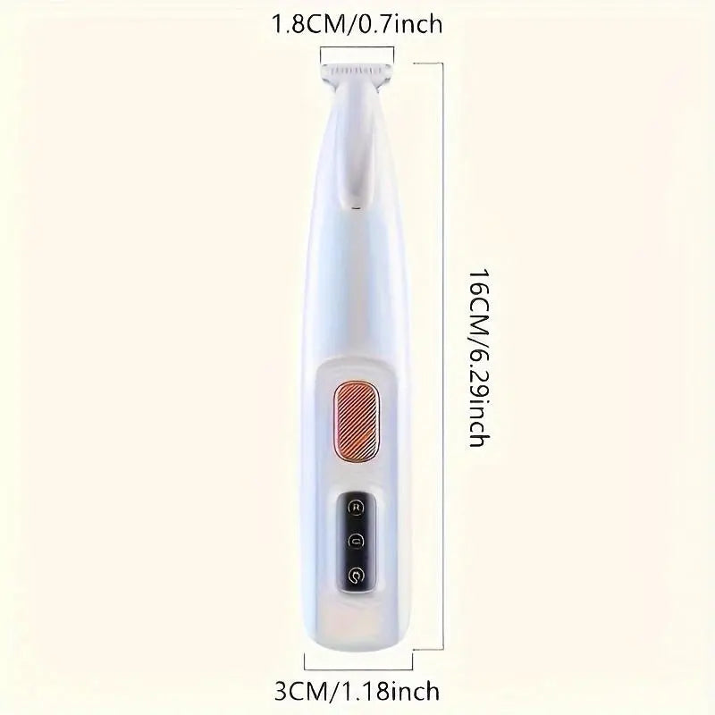 LED Pet Grooming Trimmer ✨🐾 Quiet Rechargeable Clipper for Dogs & Cats