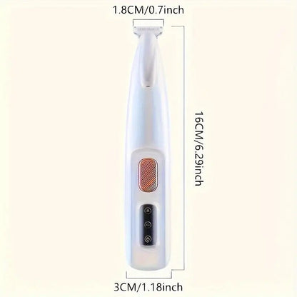 LED Pet Grooming Trimmer ✨🐾 Quiet Rechargeable Clipper for Dogs & Cats