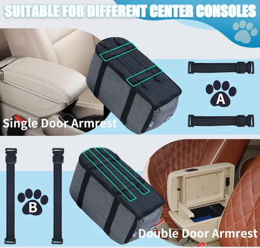 FANGFANG Pet Car Cat Kennel - Cozy Travel Cushion & Stylish Handbag for Small and Medium Pets