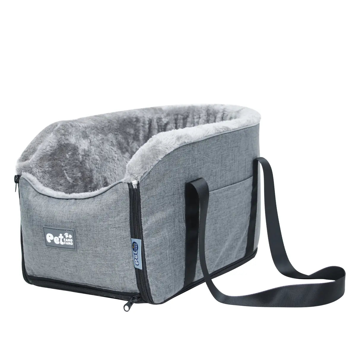 FANGFANG Pet Car Cat Kennel - Cozy Travel Cushion & Stylish Handbag for Small and Medium Pets