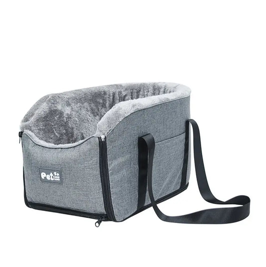 FANGFANG Pet Car Cat Kennel - Cozy Travel Cushion & Stylish Handbag for Small and Medium Pets