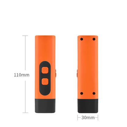 BarkShield Pro: Ultrasonic Dog Repellent with HD Display & LED Flashlight