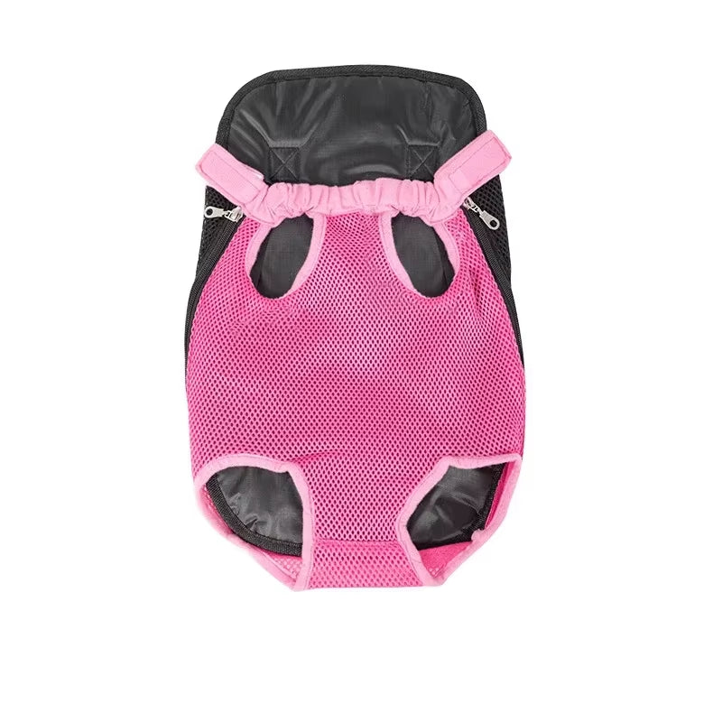 Camouflage Pet Dog Carrier Backpack - Breathable Mesh Travel Bag for Small Dogs and Cats