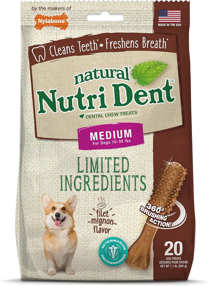 “Fresh‑Breath Nutri Nubs 🦷🌿 360° Dental Chews for Happy Dog Smiles”