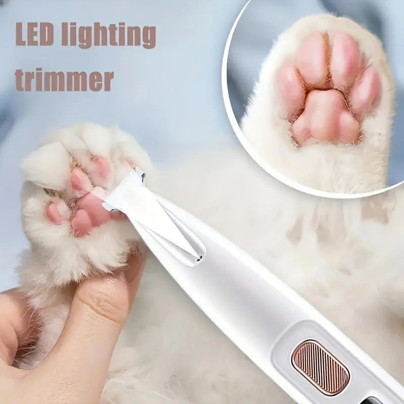 LED Pet Grooming Trimmer ✨🐾 Quiet Rechargeable Clipper for Dogs & Cats