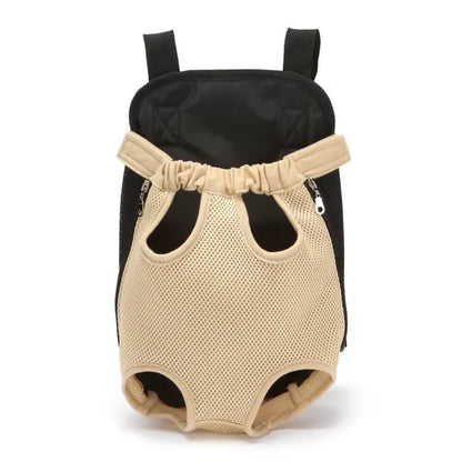 Camouflage Pet Dog Carrier Backpack - Breathable Mesh Travel Bag for Small Dogs and Cats