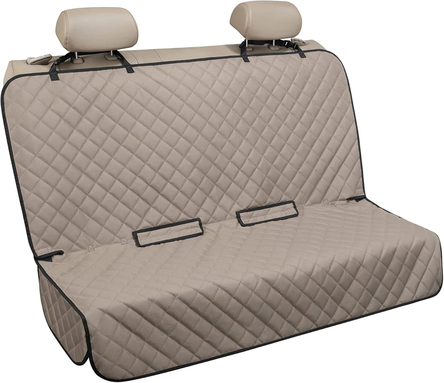 Waterproof Dog Car Seat Cover 🚗🐾 Nonslip Back Seat Protector w/ Side Flaps – Universal