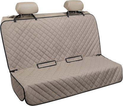 Waterproof Dog Car Seat Cover 🚗🐾 Nonslip Back Seat Protector w/ Side Flaps – Universal