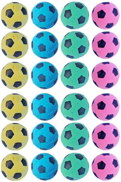 PETFAVORITES Cat Foam Soccer Balls 🐾✨ Soft, Quiet, Bouncy Indoor Play Set