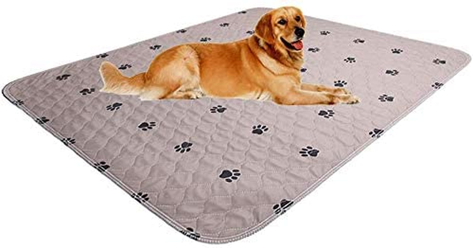 Washable Dog Pee Pads 🐾💧 Waterproof, Non‑Slip, Reusable 4‑Layer Mat (2‑Pack)