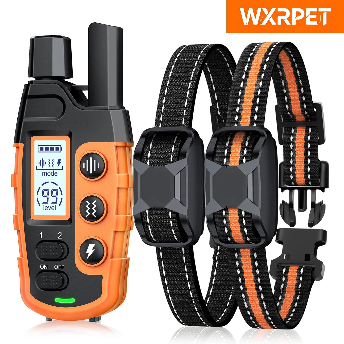Long‑Range 3300Ft Dog Training Collar – Waterproof Remote, Shock & Vibration  