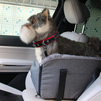 FANGFANG Pet Car Cat Kennel - Cozy Travel Cushion & Stylish Handbag for Small and Medium Pets