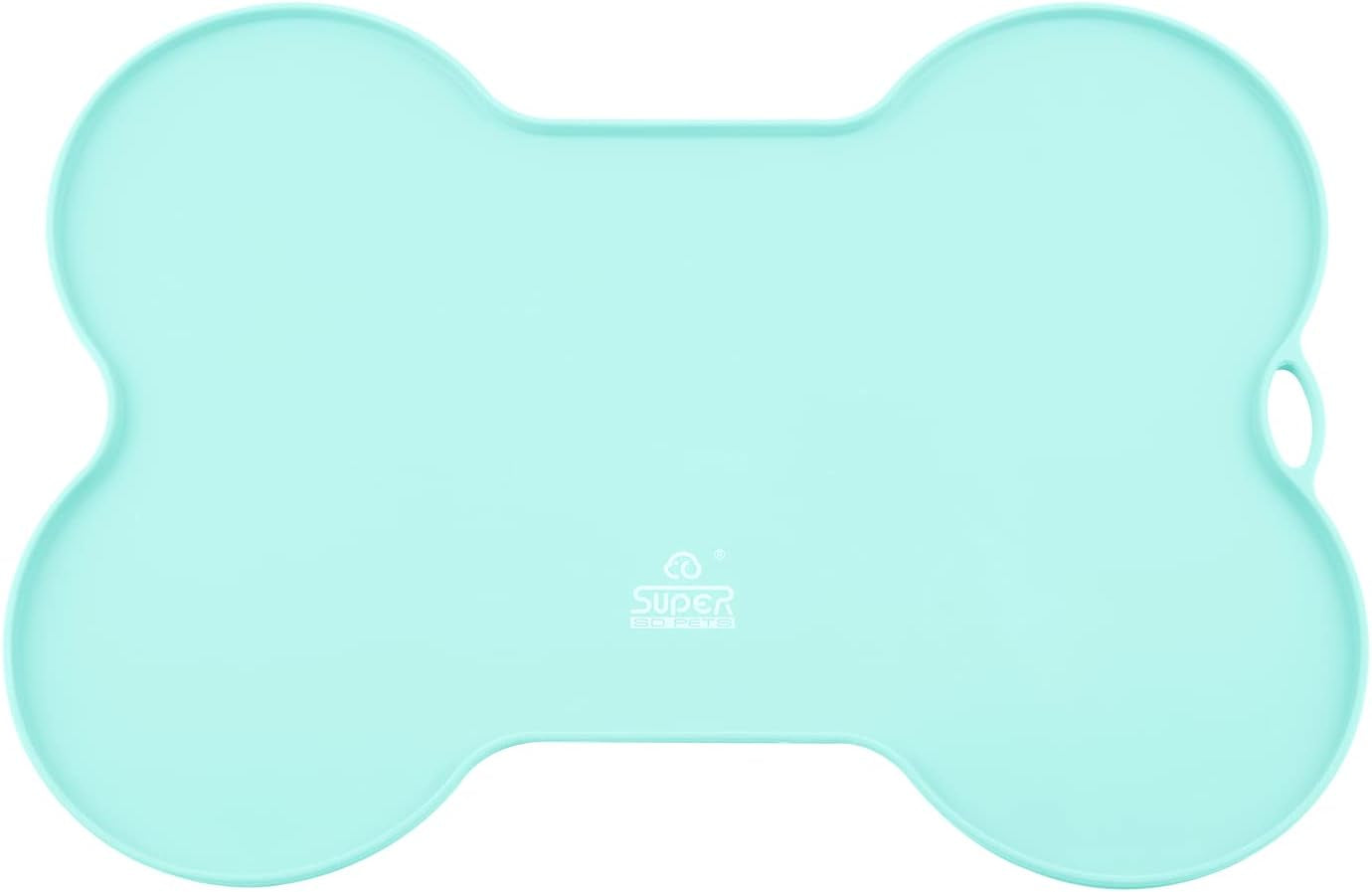 Silicone Pet Feeding Mat 🐾✨ Non‑Slip, Waterproof, Raised‑Edge Mess‑Control Pad