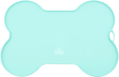 Silicone Pet Feeding Mat 🐾✨ Non‑Slip, Waterproof, Raised‑Edge Mess‑Control Pad