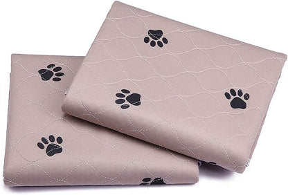 Washable Dog Pee Pads 🐾💧 Waterproof, Non‑Slip, Reusable 4‑Layer Mat (2‑Pack)