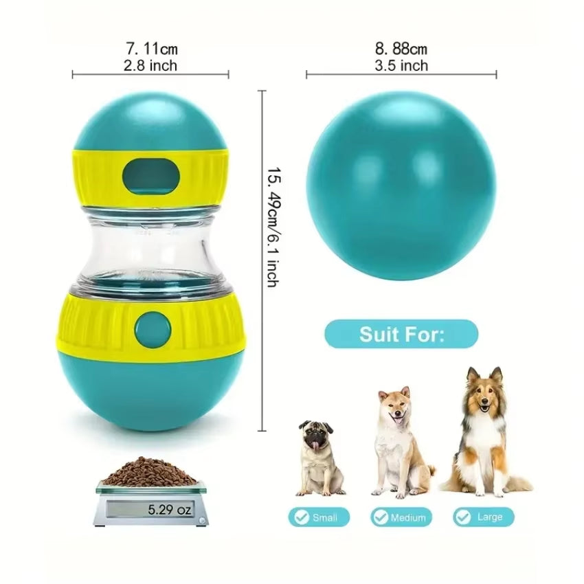 Fun & Engaging Dog Snack Dispenser Toy - Promote Healthy Eating for All Slow Feeders!