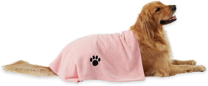Bone Dry Microfiber Pet Towel 🐾🛁 Ultra‑Absorbent 41x23.5" Dog & Cat Drying Towel