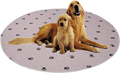 Washable Dog Pee Pads 🐾💧 Waterproof, Non‑Slip, Reusable 4‑Layer Mat (2‑Pack)