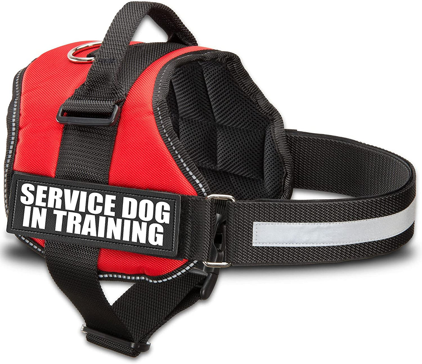 ❤️🐾 Service Dog in Training Vest Harness — Durable, Adjustable, Reflective (Small 19.5"–25")