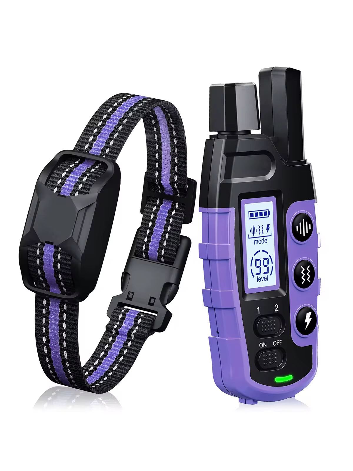 Long‑Range 3300Ft Dog Training Collar – Waterproof Remote, Shock & Vibration  