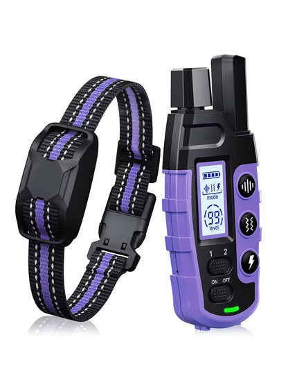 Long‑Range 3300Ft Dog Training Collar – Waterproof Remote, Shock & Vibration  