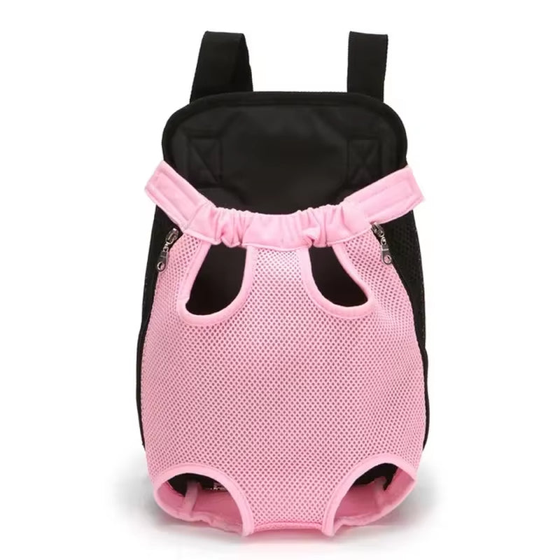 Camouflage Pet Dog Carrier Backpack - Breathable Mesh Travel Bag for Small Dogs and Cats
