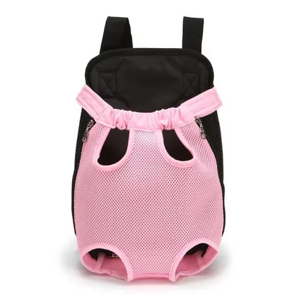 Camouflage Pet Dog Carrier Backpack - Breathable Mesh Travel Bag for Small Dogs and Cats