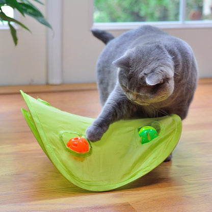 🐾🎉 18‑Piece Cat Toy Assortment — Teaser Wand, Bell Toys, Sparkle Balls & Hide‑and‑Seek Fun