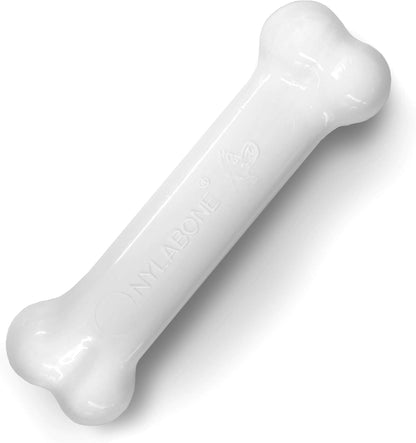 Nylabone Power Chew Bones 🦴🔥 Tough Nylon Twin Pack – Bacon & Chicken, Medium Dogs