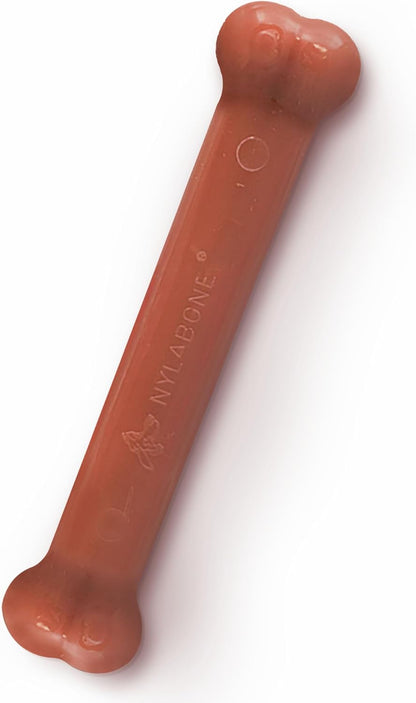 Nylabone Power Chew Bones 🦴🔥 Tough Nylon Twin Pack – Bacon & Chicken, Medium Dogs