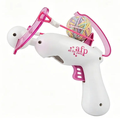 FIFA Official Interactive Cat Ball Launcher – Endless Fetch Fun for Active Play and Hunting Instincts