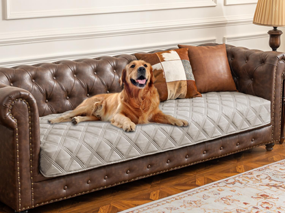 Ultimate Waterproof Dog Bed Cover & Anti-Slip Pet Blanket for Furniture Protection