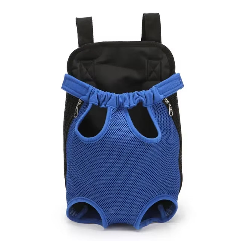 Camouflage Pet Dog Carrier Backpack - Breathable Mesh Travel Bag for Small Dogs and Cats