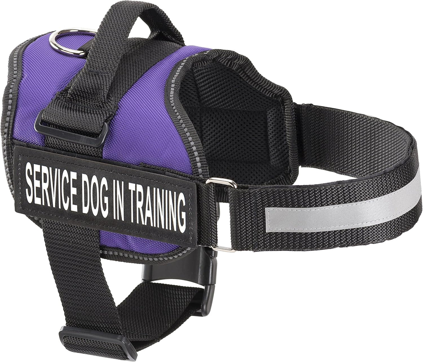 ❤️🐾 Service Dog in Training Vest Harness — Durable, Adjustable, Reflective (Small 19.5"–25")