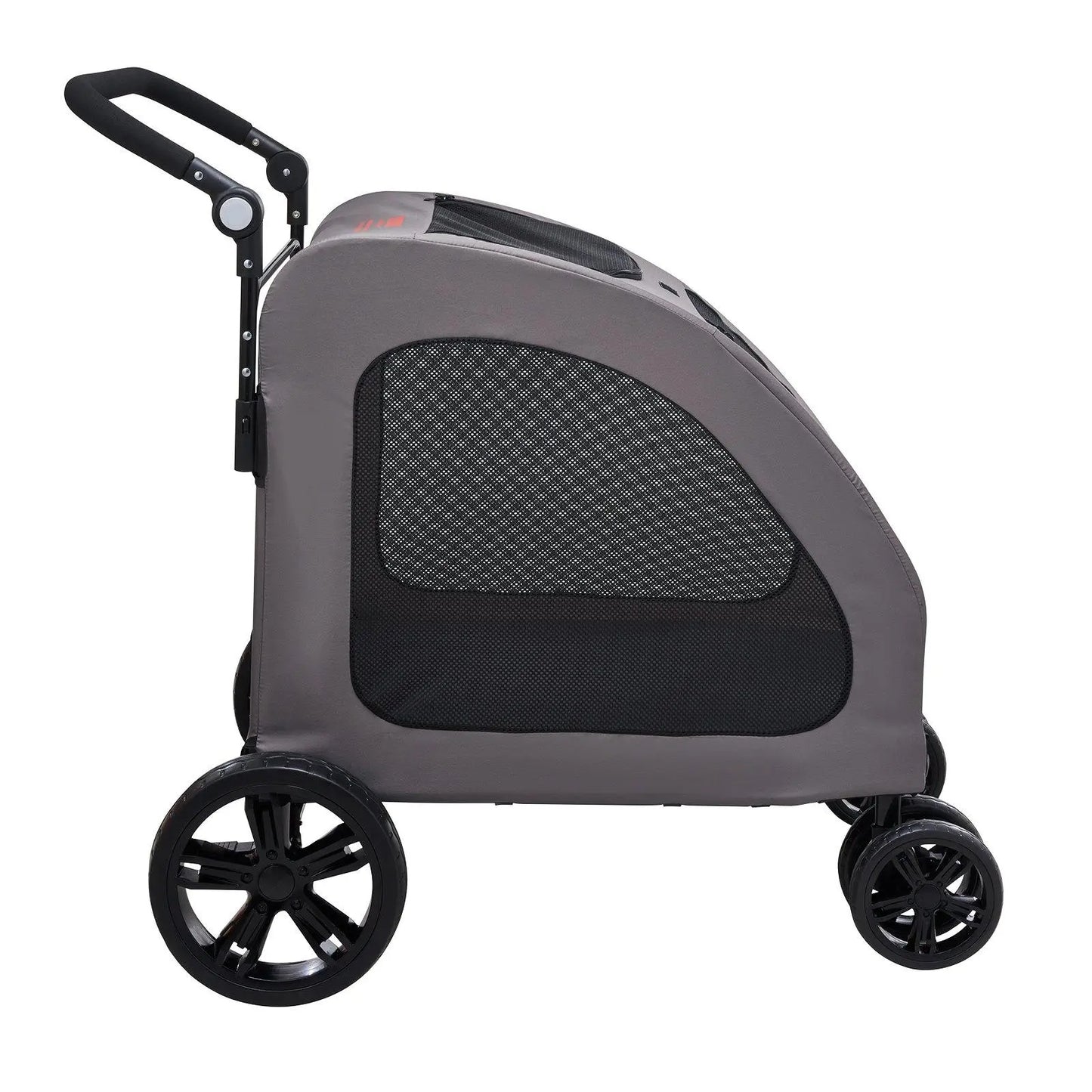 Ultimate Comfort Pet Stroller - 4-Wheel Carrier for Dogs Up to 160 lbs, Perfect for Any Adventure!