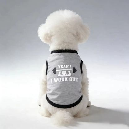 Adorable 3-Pack Trendy Dog and Cat Vest Shirts - Stylish Elastic Clothing for Small & Medium Pets, Perfect for Spring, Summer, and Festivals!
